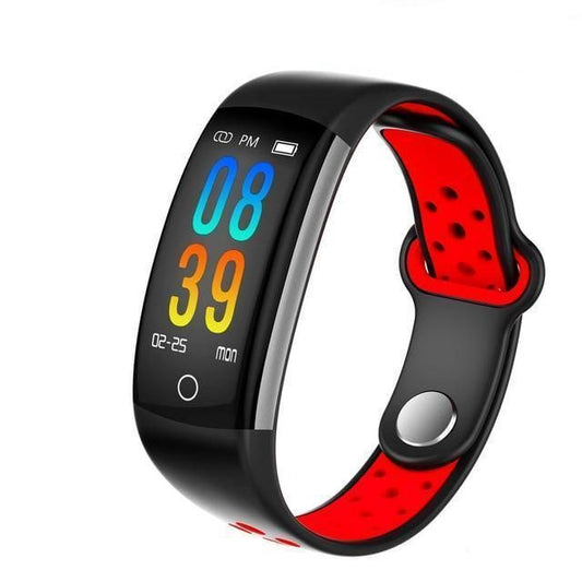 0.96 LCD Q6 Smart Band Heart Rate Monitor Fitness Bracelet IP68 Waterproof Watches Blood Pressure Oxygen Fintess Tracker - buyhub express