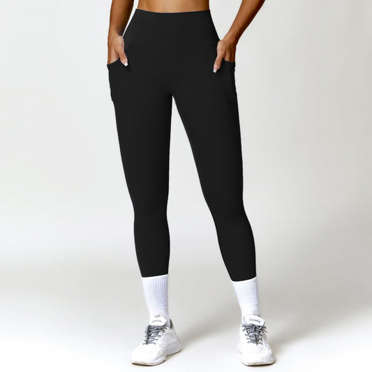 Abdominal-shaping High Waist Yoga Leggings For Women - buyhub express