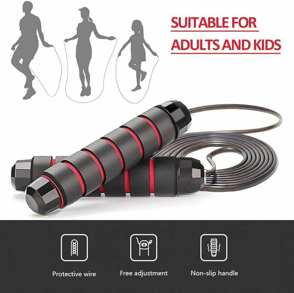 Adjustable Speed Skipping Rope - buyhub express