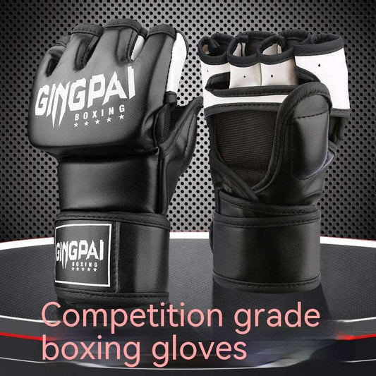 Adult Male And Female Half Finger Boxing Gloves Boxing Glove - buyhub express