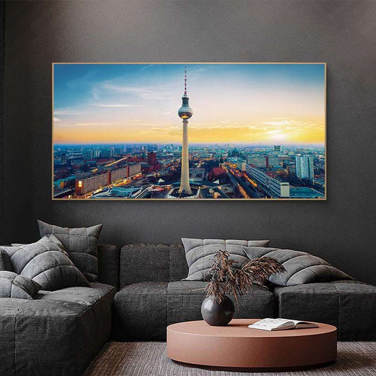 Berlin Cityscape Art Canvas Painting - buyhub express