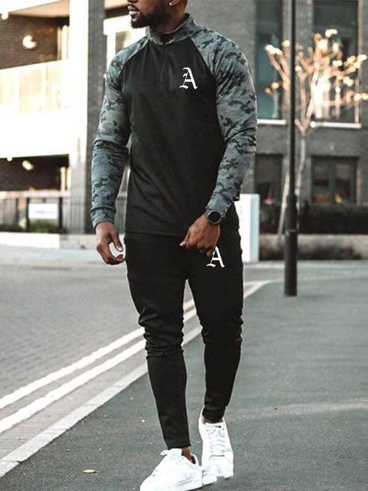 Casual Men Fashion Sports Suit - buyhub express