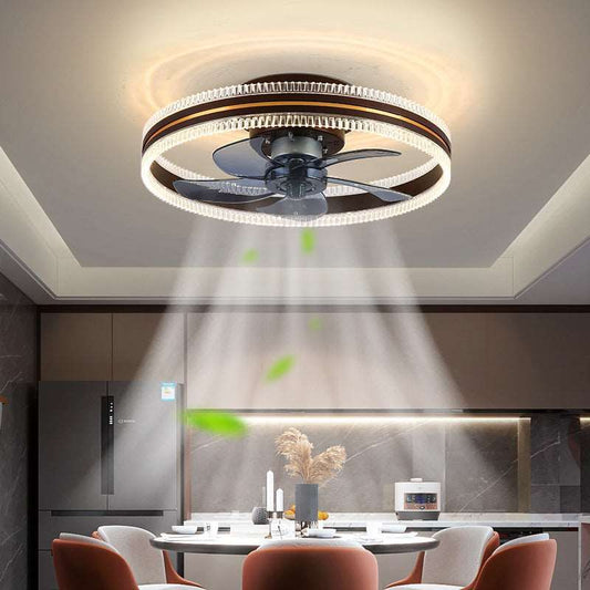 Ceiling Fan Home Integrated Invisible Ceiling Fan Light - buyhub express