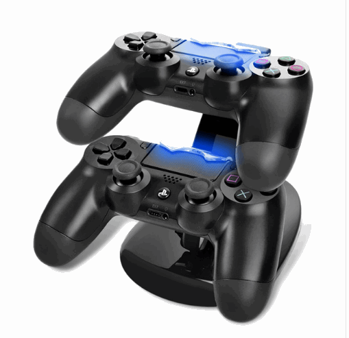 Dual USB Charge Dock Stand USB Charging Dock Station Stand With usb charging cable ForPlaystation 4 PS4 controllers - buyhub express