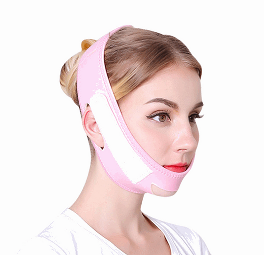 Face Slim V-Line Lift Up Mask Cheek Chin Neck Slimming Thin Belt Strap Beauty Delicate Facial Thin Face Mask Slimming Bandage - buyhub express