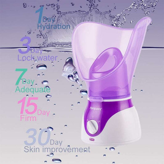 Facial Face Steamer Machine Pores Cleanser Mist Steam Sprayer Spa Sauna Skin Vaporizer Deep Cleansing Skin Care - buyhub express