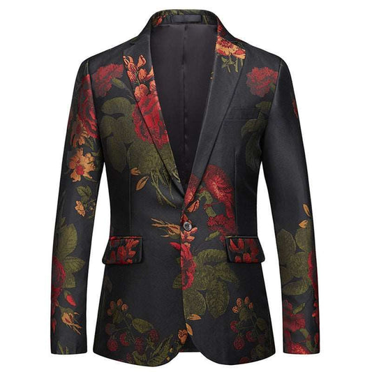 Korean Style Slim Suit Jacket Men - buyhub express