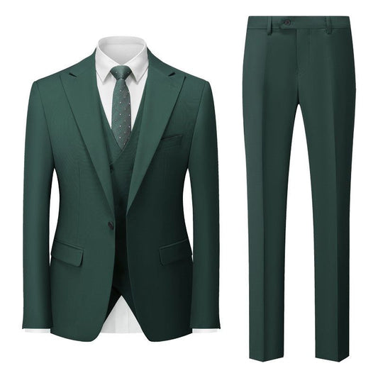 Men's Business Casual Suit Men's Foreign Trade Cross-border Suit Wedding Groom Dress - buyhub express