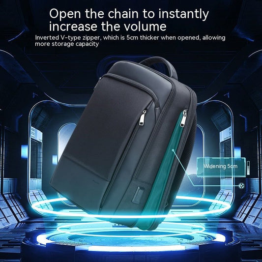 Men's Business Multifunction Usb Backpack - buyhub express