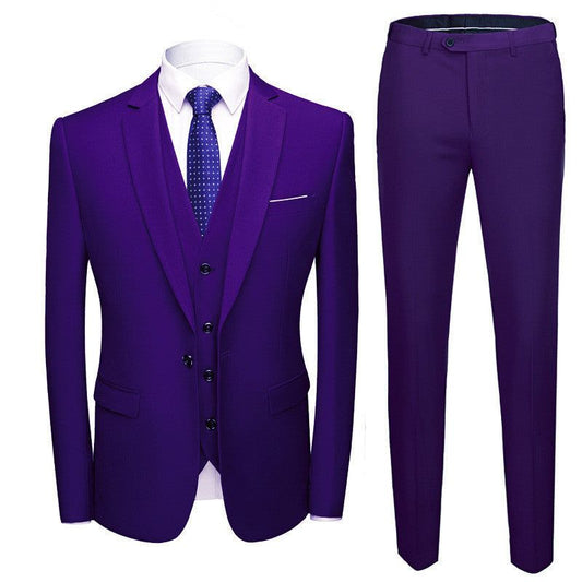 Men s Business Suits Wedding Dress Suit Set - buyhub express