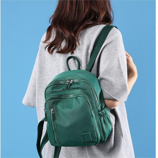 New Nylon Water Repellent Large-capacity Backpack Female Lightweight Backpack - buyhub express