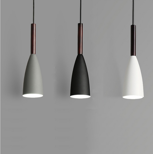 Nicolai, Nordic Inspired Pendant Light in Black, Blue, Green and White - buyhub express