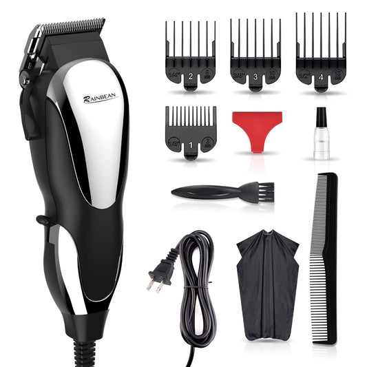 Professional Hair Clippers, Corded Hair Clippers for Men Kids, Strong Motor baber Salon Complete Hair and Beard, Clipping and Trimming Kit,Amazon Platform Banned - buyhub express