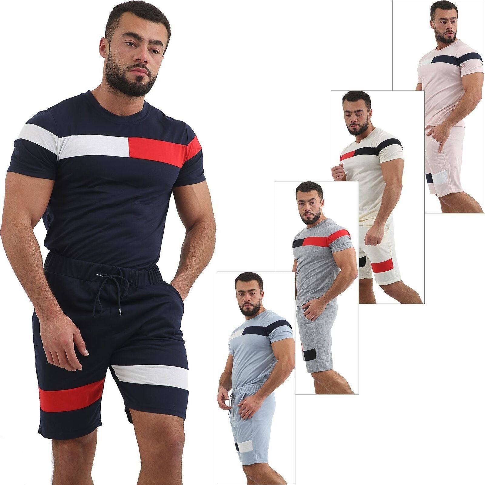 Short-sleeved fitness suit - buyhub express