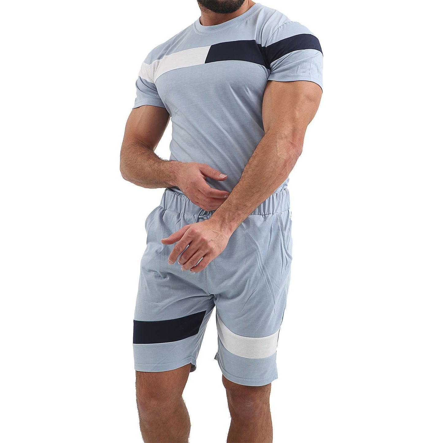 Short-sleeved fitness suit - buyhub express