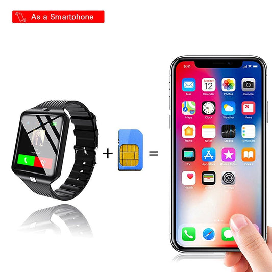 Smart Watch Support TF Card SIM Camera Sport Bluetooth - buyhub express