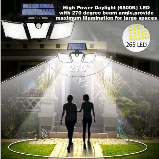 Solar Light Outdoor Multi Head Human Body Induction - buyhub express