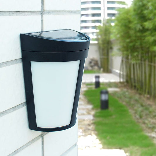 Solar Wall Light 6led Outdoor Garden Courtyard Fence Light Control Decorative Landscape Light - buyhub express