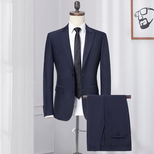 Suit Suit Male Korean Style Slim Suit Suit - buyhub express