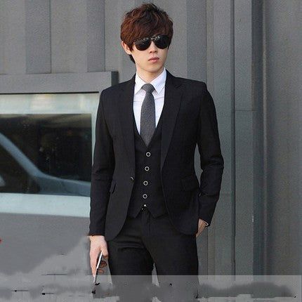 Young men in slim suits - buyhub express